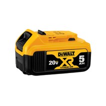 당일국내발송 디월트 배터리 DCB184 20V 5.0Ah 리튬 이온 밧데리 잔량표시, 1개