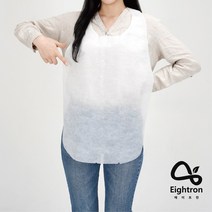국내산 100% 부직포 업소용 손님용 에이트런 일회용앞치마 500매(기본형), 화이트(기본)