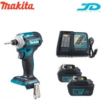 마끼다 마끼다 충전 임팩 드라이버 DTD171+제이디 배터리 충전기 세트 충전드릴, 본체+18V4.0AH+5.0AH+충전기
