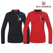 [AK수원점] [엠유스포츠] 여성 컬러 카라 티셔츠 (MU21122TL02)