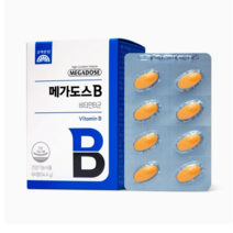 고려은단 메가도스B 비타민B 컴플렉스 64정 X 1개, 메가도스B 64정 x 1개, 쇼핑백 X