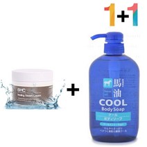 전신 피부 수분 보습 크림 1+1 기획세트 [각질관리 블랙헤드 피지 제거], 쿠팡 아하바하스팀크림 1개_데오워터 1개, 쿠팡 본상품선택