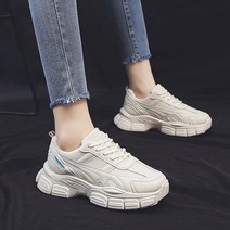 묘먀미 데일리 심플 5cm 키높이 패션 운동화 어글리슈즈