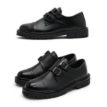 셀러허브(잡화) [라일리] Rly 더블몽크스트랩 남성 로퍼 데일리 세미정장 구두 모던