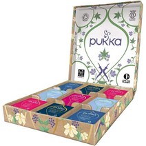 푸카 Pukka 편안한 향이 나는 릴렉스 허브차 세트 45티백, 4팩, 4팩
