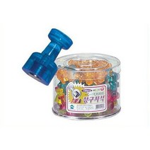 [마크트] 장구자석-소(지름11높이18mm 낱개) 사무용품 자석류 _ 2108EA, 본상품선택, 본상품선택