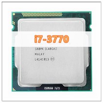 i7 CPU i7-7700k i713700k Core i7 3770 3.4GHz SR0PK 쿼드 코어 LGA 1155 CPU 프로세서, 한개옵션0