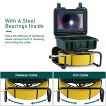 SYSP 파이프 카메라. 산업용 . 9 인치 HD . . WiFi. 8GB IP68. 20 m. 23mm 배수 하수도, 한개옵션5, 한개옵션4, 한개옵션3, 한개옵션2, 05 9in  WiFi 17mm, 03 30m