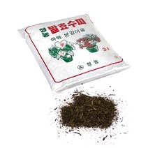 [짱짱마켓] 퇴비상토(거름)3리터 비료 거름 식물영양제 분갈이흙 상토 화분 텃밭, 1개