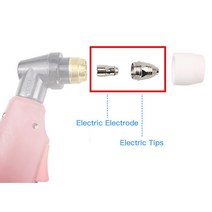 20PCS P80 플라즈마 절단 토치 CNC 60A 80A 100A 전기 팁 전극 노즐에 대 한 소모품, 01 Standard Version_04 1.5mm