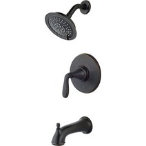 Pfister Northcott LG89-8MGY 손잡이 1개 욕조 및 샤워기 트림만 토스카나 브론즈, 1