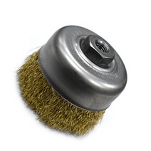그라인더용 철 컵 브러쉬 브러시 공업용 드릴용 드릴 공구 녹제거 악세사리 솔 컵브러시 용접마무리