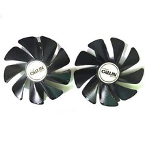 랩탑 노트북 쿨링팬 쿨러 새로운 CF1015H12D 95MM 4PIN DC 12V 0.42A 그래픽 카드 팬은 사파이어 NITRO RX480 8G RX 470 4G G 휴대용, 하얀