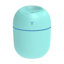 안개 가습기 가전 제품 Humidificador 야간 조명 Humidificadores Difusores Aromaterapia Portable Waterless Auto-Off, blue_CN