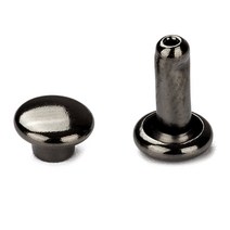 신주)가시메알 양면 6X9MM - 흑니켈 30세트, 단품