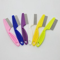 애견눈꼽빗 참빗 일자빗 애견브러쉬 반려동물 눈꼽빗, 애견눈꼽빗_랜덤발송