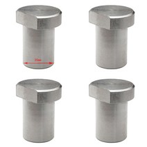 목공작업대 접이식작업대 작업다이 이동식작업대 4pcs 작업대 스토퍼 스테인레스 스틸 제한 장부 블록 고정 목공 테이블 액세서리 1920mm 개 구멍 도구, 4개 20mm