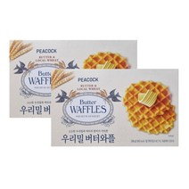 피코크 우리밀버터와플 288g x 2개