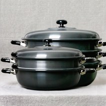 만능 대형 2단 찜솥 찜기 34 만두 대게 찜냄비 킹크랩 수육 옥수수 업소용