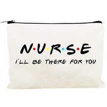 Kimoli Nursing Student Gifts Nurse Practitioner Nurses School Supplies Gifts Cosmetic Bag Travel Bag, 1