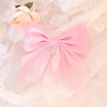 케이크 장식 꽃 리본 드레스 커버링 슈가 크래프트, 상세참조, G.핑크 리본 12.5cmx12cm