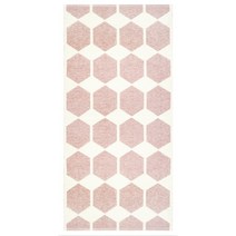 브리타스웨덴 안나 PVC 러그 핑크 70x140 cm