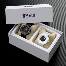 미국 직업 스틱 (MLB) 커플 테이블 한 쌍 패션 트렌드 창조적 인 성격 포인터없는 개념 시계 여성 방수