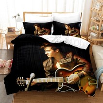 미니트레일러 미니카고트레일러 캠핑 트롤리 웨건 엘비스 프레슬리 락 가수 3D 침구 세트 소프트 듀벳 커, 07 Eu Sk 260x220cm, 09 9