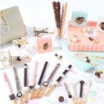 베이직빼빼3단 막대과자 만들기세트 수제과자 빼빼로 DIY, 1세트, 단품