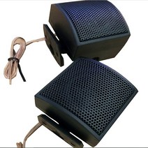 오디오스피커 카페 노래방 매장 용 스피커 오디오 모니터 미니 플라스틱 자동차 스피커 12V 4Ω ABS 오디, 한개옵션0