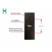 QR-코드 EM Mifare NFC RFID 카드 리더기 맞춤형 HID(Iclass) 액세스 제어 출력 RS485/RS232 Wiegand2, 02 RS485