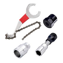 4pcs 산악 도로 플라이휠 제거 도구 체인 리무버 크랭크 셋 풀러 바텀 브래킷 리무버 세트, type1, 유형1