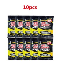 셀프세차 5Pcs 세차 파우더 자동차 청소 물 다기능 도구 비누 앞 유리 액세서리, 02 10Pcs