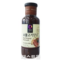 청정원 소불고기양념, 500g, 1개