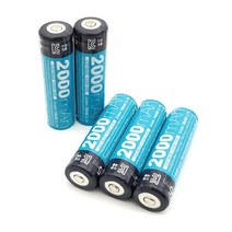보호회로내장 18650배터리 2000mAh 건전지 충전지, 18650배터리 2000