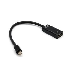 티테크 Mini DisplayPort to HDMI 컨버터/T-MDP12HD/4K UHD 30Hz 지원/오디오 지원/미니 디스플레이포트(MDP), 상세페이지 참조