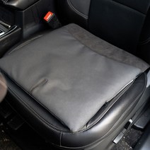 차량용 방석 뫼르소 듀오 샤무드 럭스 코티드 알칸타라 사계절 고급 고밀도 메모리폼 스펀지 겨울 여름 휠체어 의자 쇼파 사무실 학생 복원력좋은 국내산 최고의품질 자동차 용품 쇼핑몰, 1개, 다이아블랙