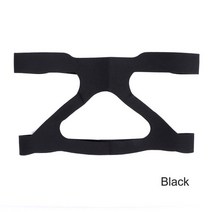 헤드기어 복싱헤드기어 복싱글러브안티 코 고는 머리띠 유니버설 헤드 기어 Cpap 컴포트 마스크없이 인공, 01 Black