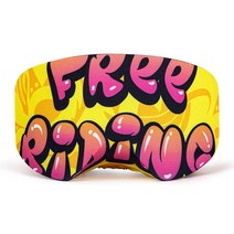 COPOZZ 스키/스노우보드 스노보드 고글 덮개 슬리브 극세사 가드, Free Riding