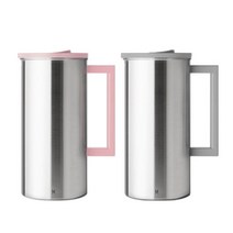 JVR 스텐 물병 스텐 냉장고 물병 1.6L 2P SET, 라벤더, 그레이