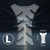 투명 오토바이 탱크 패드 보호 데칼 가와사키 혼다 야마하 스즈키 아프릴리아 베넬리용 범용 스티커, 8L