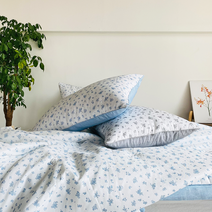 베리 슈퍼냉감 여름이불 송화인데코 청량하고 시원한 플라워패턴 쿨링 냉감 이불