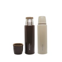 핫콤 산악 등산용 대용량 스텐보온병 500ml 750ml, HCB-750ml, 브라운