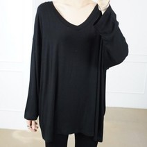 긴팔티 티셔츠코디 빅사이즈티셔츠 루즈핏 긴팔