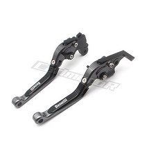 베넬리 TNT125 튜닝 브레이크 클러치 조절식 레버, 딥 실버 블랙