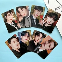 Kpop-아이돌 로모 카드 ATEEZ 2023 포토카드 8 개/세트 팬 컬렉션용 사진 카드 엽서, B