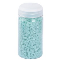 컬러비즈5mm2300개 도안증정, 37_B01 야광비즈 민트색/싱글비즈/5mm/2300개, 2300개