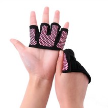 역도벨트 역도용품 Anti-skid Weightlifting Gloves Breathable Half Finger Hand Grippers Gym Palm Prote, 03 3_04 L