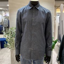 지이크F SH04 다크그린 린넨셔츠 FEBAA5530