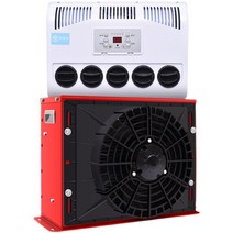 차량용 화물차 무시동에어컨 12v 24v 캠핑용 차박, 노란색